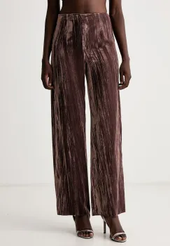 Marella pantaloni straight pentru femei din velur Emme by Marella imagine