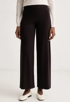 Marella  pantaloni wide leg pentru femei cu amestec de lana Emme by imagine