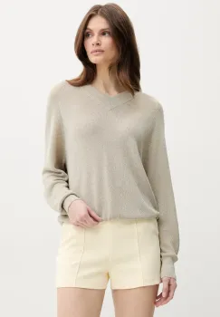 Marella pulover DARIO femei, culoarea bej, light, 2513361121200 imagine