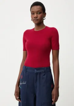 Marella pulover de lana culoarea rosu, light, 2523366424200 imagine