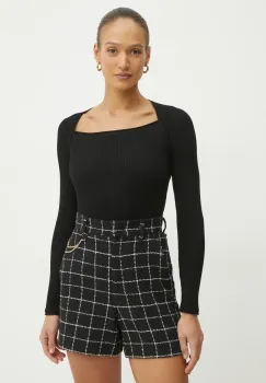 Marella pulover DEBUTTO femei, culoarea negru, light, 2513361061200 imagine