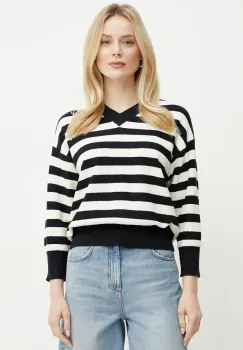 Marella pulover SOLDINO femei, culoarea albastru marin, light, 2513361064200 imagine