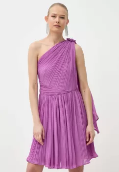 Marella rochie culoarea violet, mini, evazati, 2413221102200 imagine