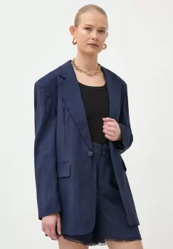 Marella sacou de in culoarea bleumarin, un singur rand de nasturi, uni, 2413041035200 2413040000000 imagine
