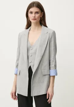 Marella sacou de in IMPETO culoarea gri, desfacut, melanj, 2513041044200 imagine