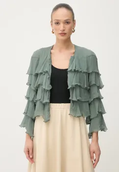 Marella sacou pentru femei, cu vascoza MLMFAREA imagine