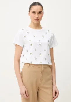 Marella tricou din bumbac Emme by Marella imagine