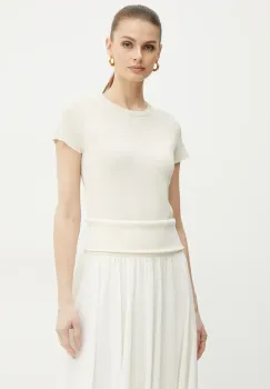 Marella tricou QUORUM femei, culoarea bej, 2513361195200 imagine
