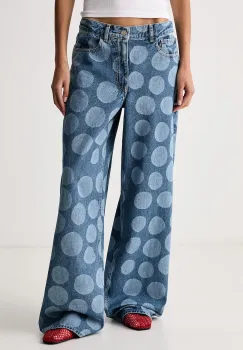 Marimekko  blugi wide leg pentru femei imagine