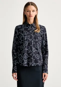 Marimekko camasa pentru femei din bumbac imagine