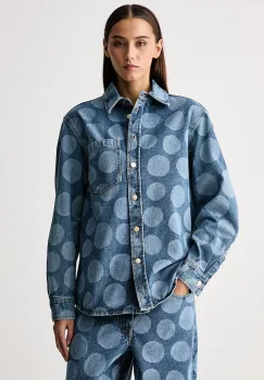 Marimekko  camasa pentru femei din denim imagine