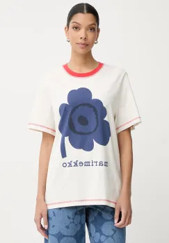 Marimekko tricou basic pentru femei, din bumbac imagine