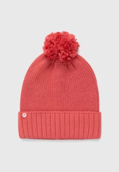 Marmot caciula culoarea roz, din tricot gros imagine