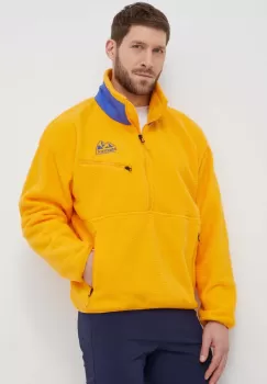Marmot hanorac '94 E.C.O. culoarea galben, cu imprimeu imagine