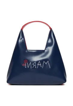 Marni geanta fete MW96F DIAMOND BAG BAGS culoarea bleumarin, M01478 imagine