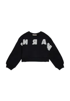 Marni hanorac de bumbac pentru copii MS220F SWEAT-SHIRT imagine