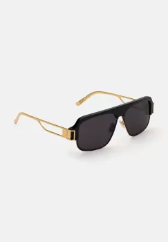 Marni ochelari de soare Burullus culoarea negru, EYMRN00057 001 FMZ imagine