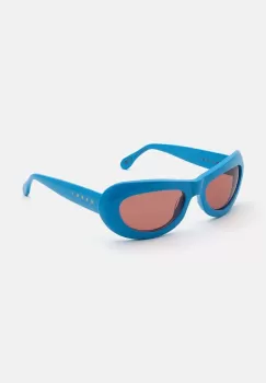Marni ochelari de soare Field Of Rushes Blue EYMRN00067.002.EZ5 imagine
