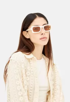 Marni ochelari de soare Lake Vostok Panna femei, culoarea bej, EYMRN00004.003.SIN imagine