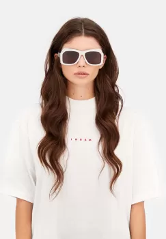Marni ochelari de soare Tiznit Metallic Silver femei, culoarea gri, EYMRN00056.002.Y6Z imagine