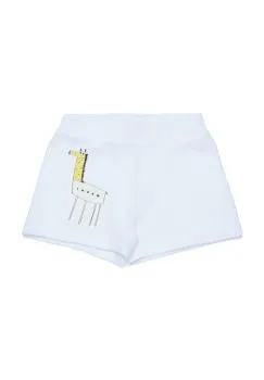 Marni pantaloni scurti bebe MP171B SHORTS culoarea alb, cu imprimeu, M01388 imagine