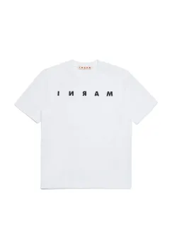 Marni tricou de bumbac pentru copii MT290F T-SHIRT culoarea negru, M01601 imagine