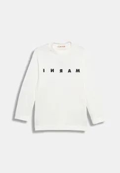 Marni tricou din bumbac MT291U T-SHIRT culoarea bej, cu imprimeu, M01603 imagine