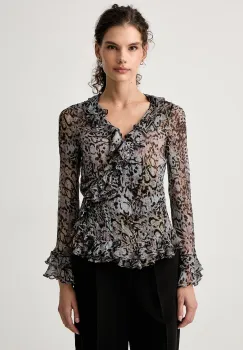 Max&Co.  bluza tip camasa pentru femei din vascoza MCLMEMORE imagine