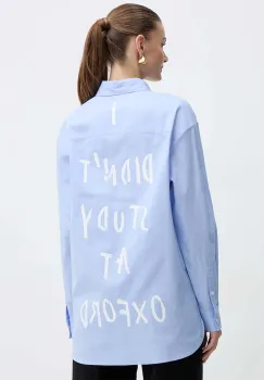 MAX&Co. camasa din bumbac cu guler clasic, relaxed, 2528116012200 imagine