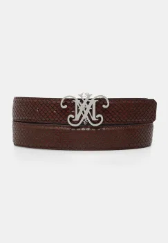 MAX&Co. curea de piele culoarea maro, 2526506047200 imagine
