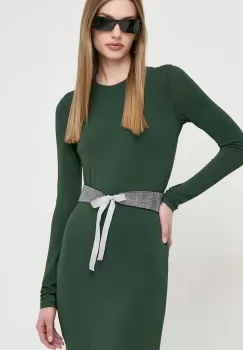 MAX&Co. curea femei, culoarea argintiu imagine