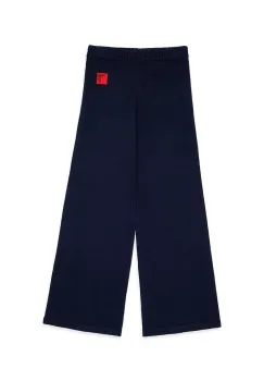 MAX&Co. pantaloni de lana pentru copii MAXP33F TROUSERS albastru marin neted MX0257 imagine