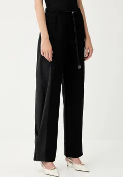 MAX&Co. pantaloni de trening culoarea negru, uni, 2526786011200 imagine