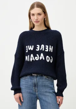 MAX&Co. pulover culoarea bleumarin, 2528366012200 imagine