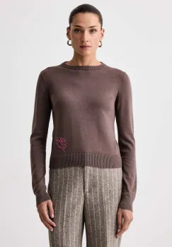 Max&Co.  pulover pentru femei din bumbac COMMA imagine