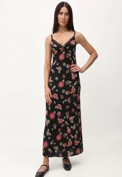 MAX&Co. rochie culoarea negru, maxi, mulata, 2416621012200 imagine