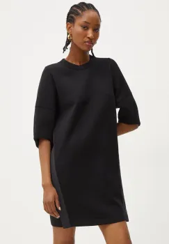 MAX&Co. rochie culoarea negru, mini, drept, 2426626012200 imagine