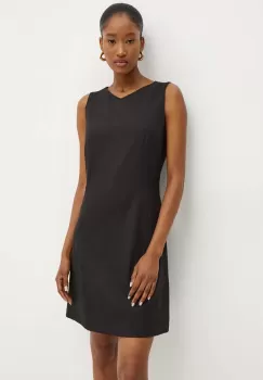 MAX&Co. rochie culoarea negru, mini, drept, 2428226014200 imagine