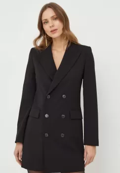 MAX&Co. rochie culoarea negru, mini, drept imagine