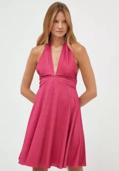 MAX&Co. rochie culoarea roz, mini, evazati imagine