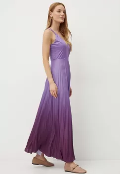 MAX&Co. rochie culoarea violet, maxi, evazati, 2426626111200 imagine