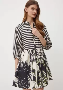 MAX&Co. rochie din bumbac mini, evazati, 2416221094200 imagine