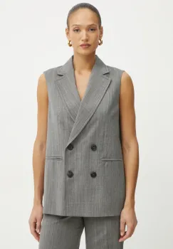 MAX&Co. sacou culoarea gri, cu doua randuri de nasturi, 2516151012200 imagine