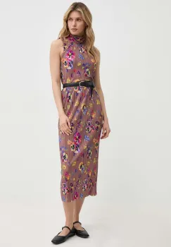 MAX&Co. set bluza si fusta culoarea maro, 2416631014200 2416630000000 imagine