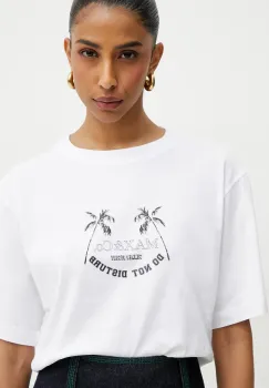 MAX&Co. tricou din bumbac femei, culoarea alb, 2516941083200 imagine
