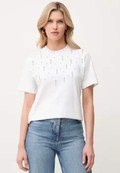 MAX&Co. tricou din bumbac femei, culoarea alb, 2516971014200 imagine