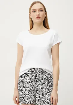 MAX&Co. tricou din bumbac femei, culoarea alb, 2518941014200 imagine