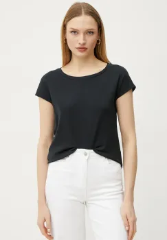 MAX&Co. tricou din bumbac femei, culoarea negru, 2518941014200 imagine