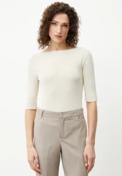 MAX&Co. tricou femei, culoarea bej, 2516361043200 imagine
