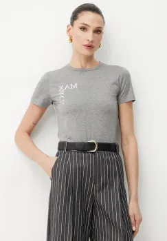 MAX&Co. tricou femei, culoarea gri, 2518971012200 imagine